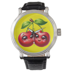 Montre Cerises aux visages souriants