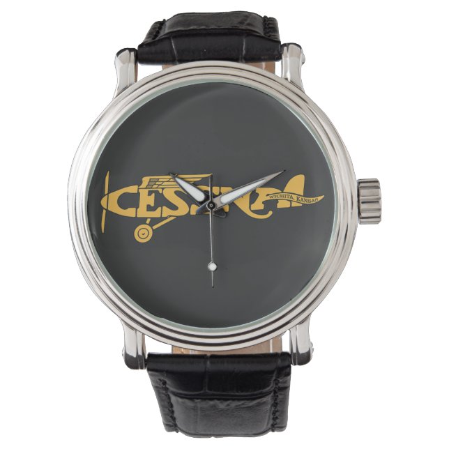 Montre Cessna Vintage (devant)