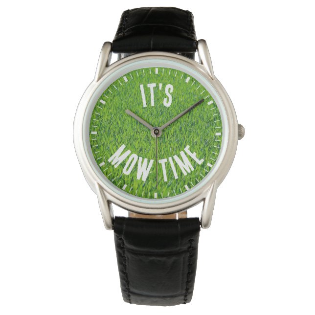 Montre C'est l'heure de la vache tondeuse (devant)