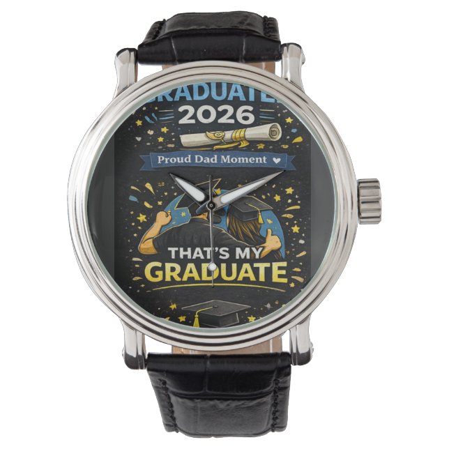 Montre C'est mon diplômé (devant)