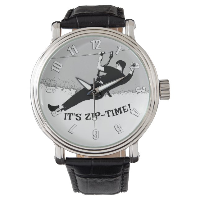 Montre C'est Zip-Time ! - Ziplining Pro (devant)