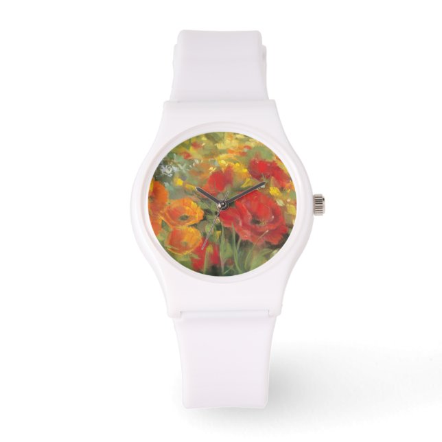 Montre Champ de pavot oriental (Recto)