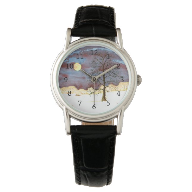 Montre Champ d'hiver (devant)
