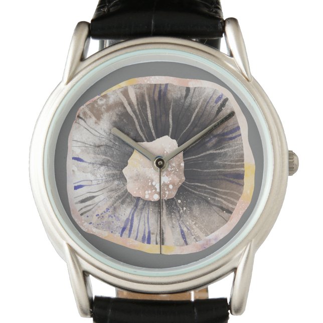 Montre Champagne (Mushroom art watch)