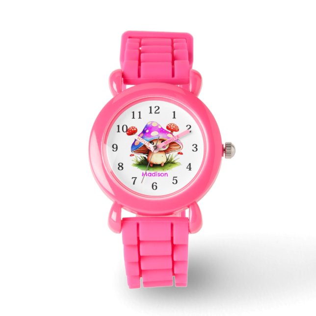 Montre Champignons mignons (Recto)