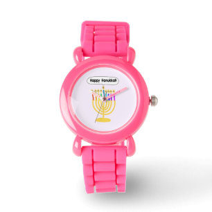 Montre Channukah heureux Menorah