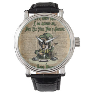 Montre Chapelier fou, Alice au pays des merveilles, art
