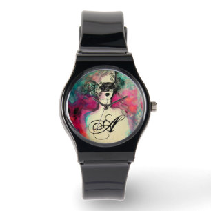 Montre CHARME MONOGRAM / Beauté mystérieuse avec masque