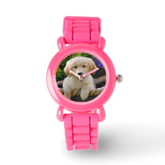 Montre Charming Goldie Retriever Chien Chien Puppy - Stra
