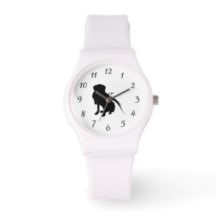Montre Chasse Labrador Retriever Silhouette Love Dogs
