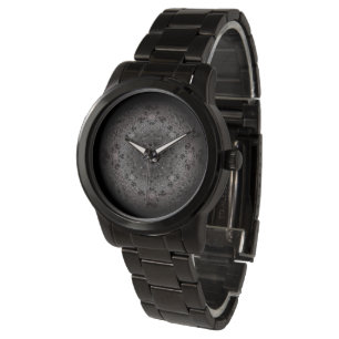 Montre Chasse un croquis foncé d'une forme qui ressemble 