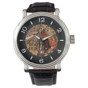 Montre Chasseur de butin sur le cadran de camouflage