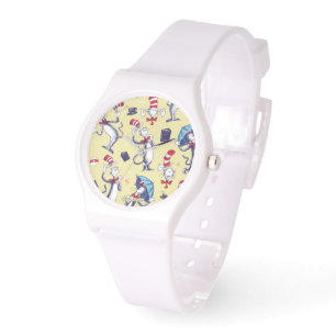 Montre Chat Dans Le Casquette Motif jaune
