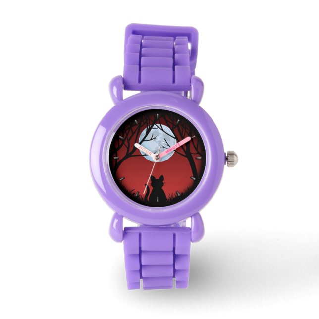Montre Chat Fat Chat Montre Amoureux des chats Bij (Recto)