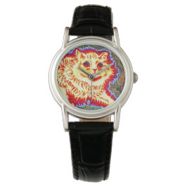 Montre Chat psychédélique
