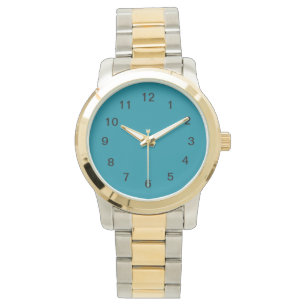 Montre Chat turquoise III