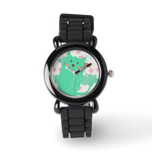 Montre Chats en pluie