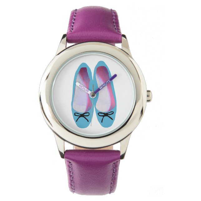 Montre Chaussures bleues (devant)