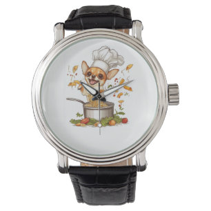 Montre Chef Chihuahua � Maître Chien de Cuisine