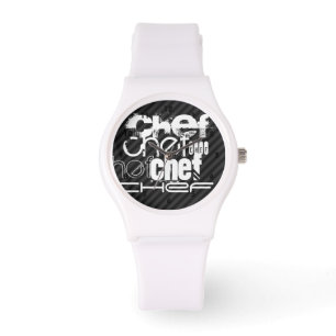 Montre Chef ; Gris noir et gris foncé