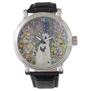 Montre Chemin du jardin avec les poulets, Gustav Klimt
