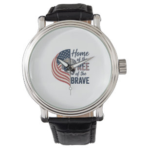 Montre Chemise de casque Brave de la libre patrie_1