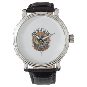 Montre Chemise de papa ours en service pour la fête des p