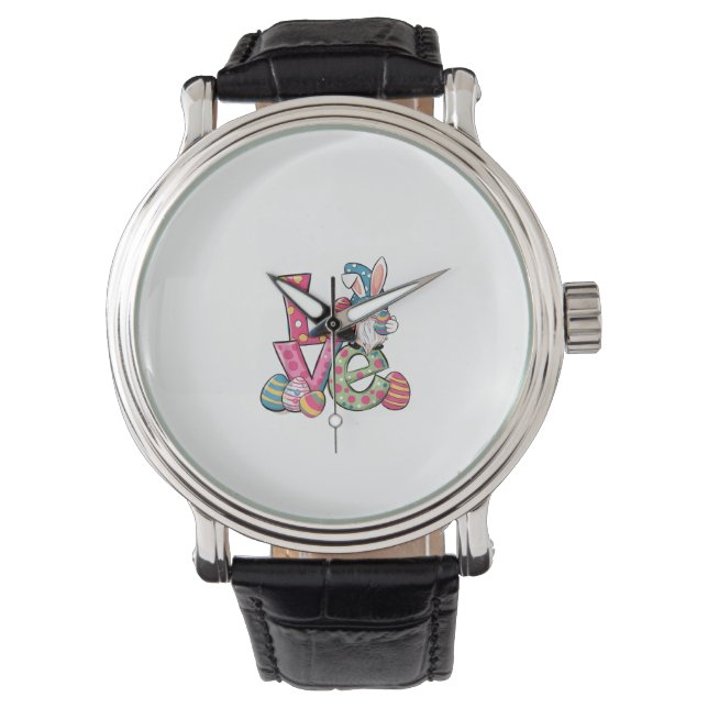 Montre Chemise de Pâques Gnome Jour de Pâques Amour Homme (devant)