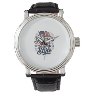 Montre Chemise Patriotique Freedom Never Goes Out Of Styl