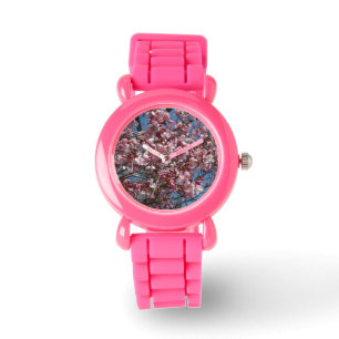 Montre Cherry Blossoms et Blue Sky Spring Floral