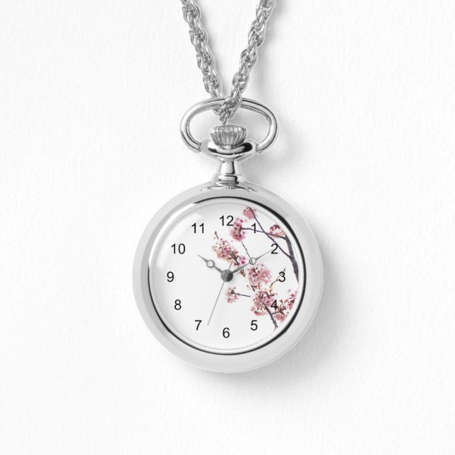 Montre Cherry en fleurs (Recto)