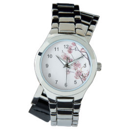 Montre Cherry en fleurs