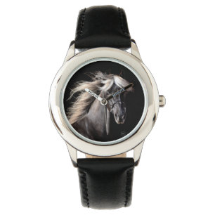 Montre Cheval de montagne rocheuse de palomino de