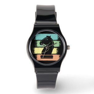 Montre Cheval d'échecs Rétro