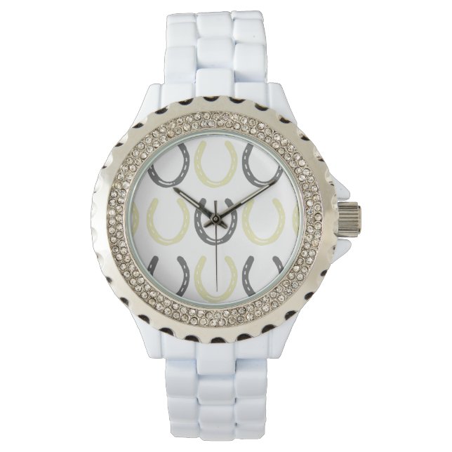 Montre Cheval équestre à thème Chaussures Motif (devant)