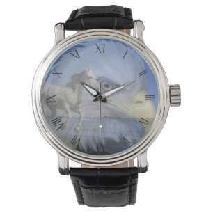 Montre Cheval et aigle à tête blanche
