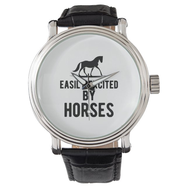 Montre Cheval - Facilement excité par les chevaux b (devant)
