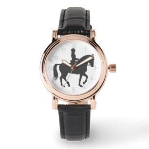 Montre cheval féminin - Choisir la couleur arrière - pl