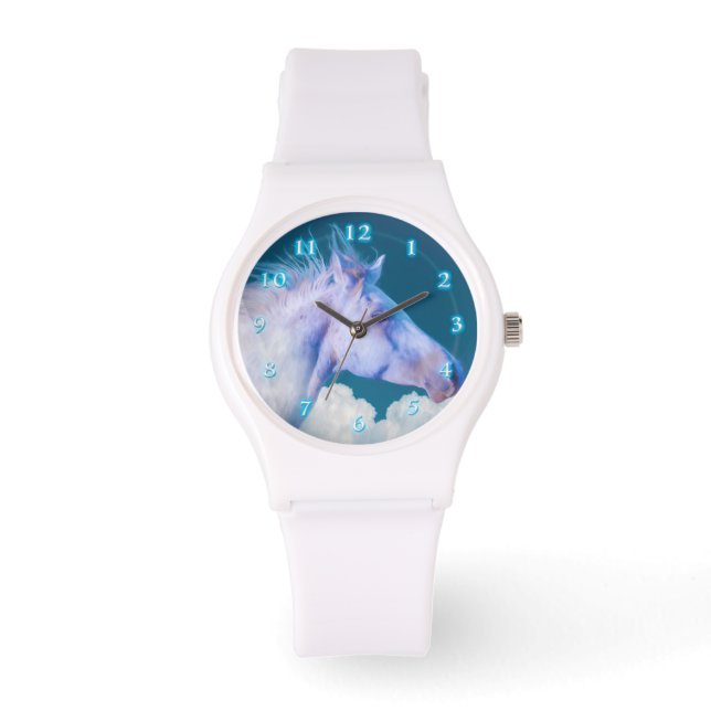 MONTRE CHEVAL FENT DE FROID DANS LES CHEVEUX (Recto)