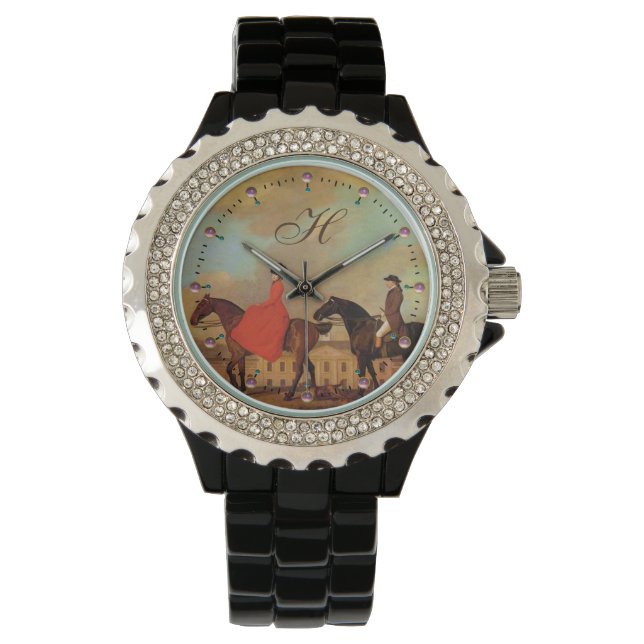 Montre CHEVAL MONogramme (devant)