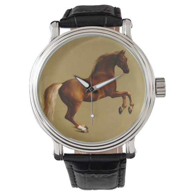 MONTRE CHEVAL ROUGE (devant)