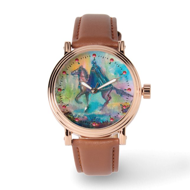 MONTRE CHEVALIER SOMBRE DE TEMPTATION, DÉTAIL DE TRAUSURE (Recto)
