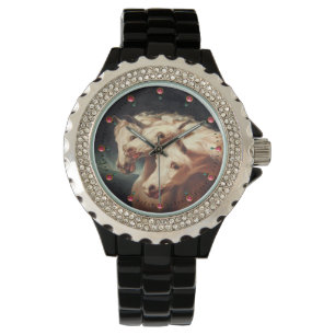 Montre Chevaux blancs arabes du Pharaon