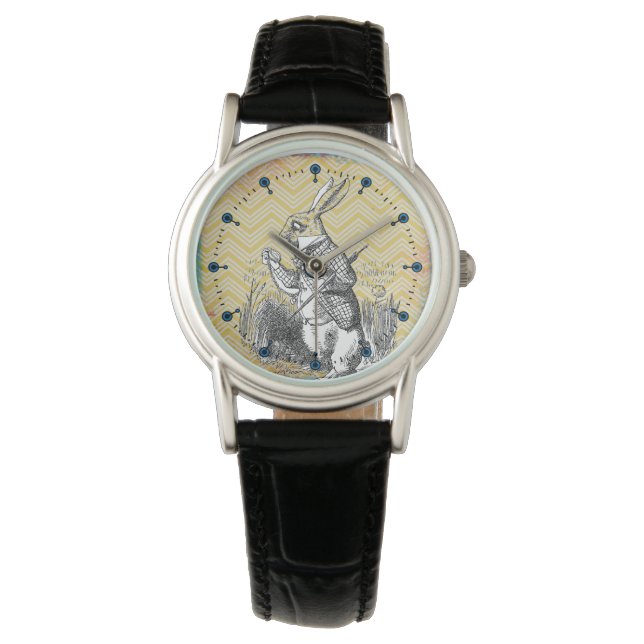 Montre Chevron Alice (Au Pays Des Merveilles) (devant)
