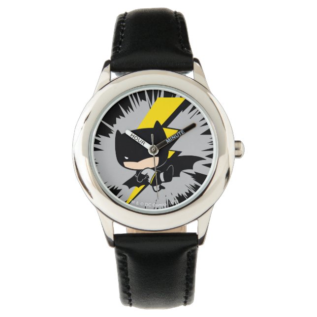 Montre Chibi Batman Lightning Kick (devant)