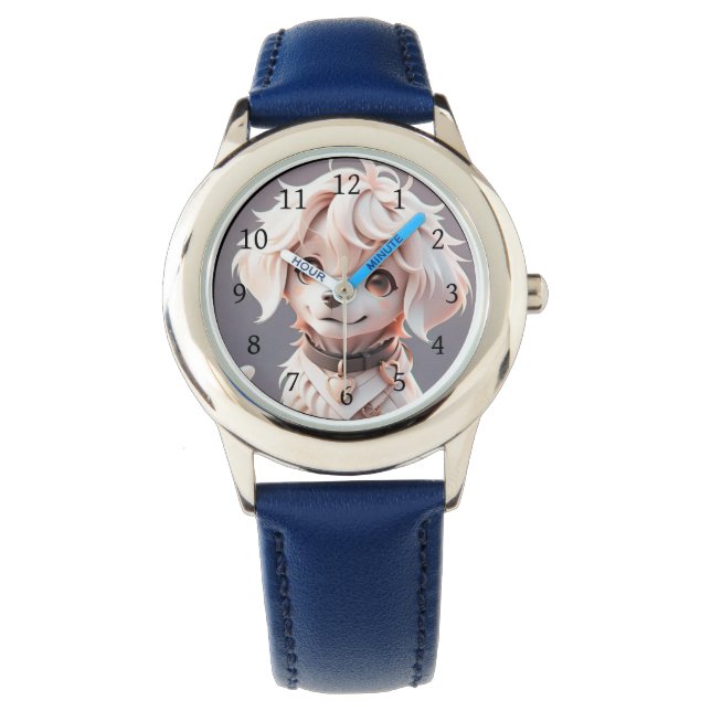 Montre Chibi Golden Retriever Puppy (devant)