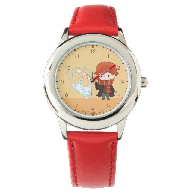 Montre Chibi Ron Weasley Patronus (devant)