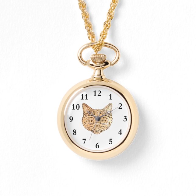 Montre Chic Elegant Chat Fête des Mères (Recto)