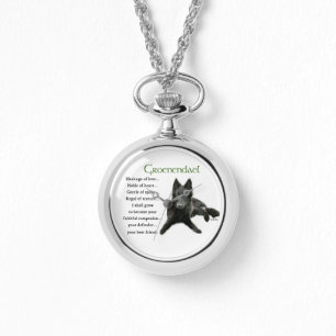 Montre Chien à cheval belge