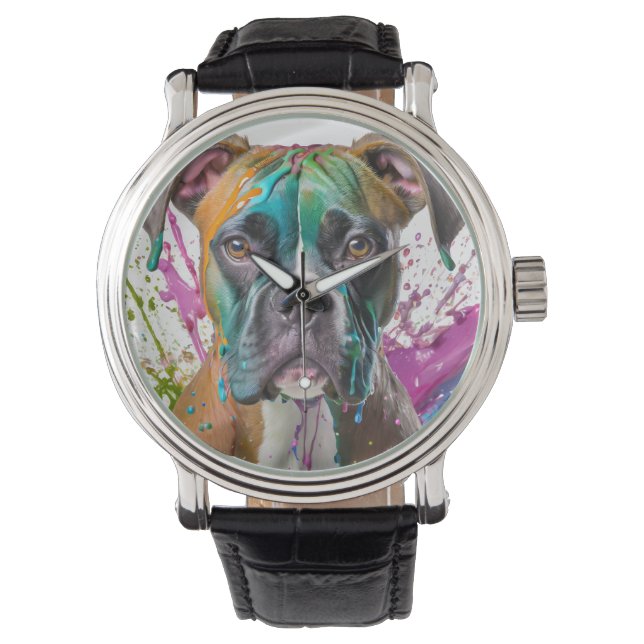 Montre Chien de boîte (devant)